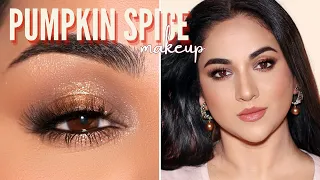 How to Nail the viral Pumpkin Spice Makeup Trend!