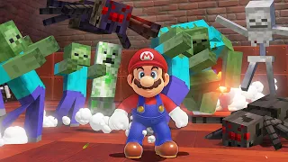 What if Mario Odyssey had Minecraft Mobs?