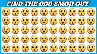Find The Odd Emoji Out | How Good Are Your Eyes | find the difference | odd one out | odd emoji out