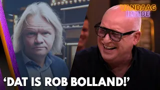 René ziet ‘kunstwerk’ van Johan: ‘Dat is Rob Bolland!’ | VANDAAG INSIDE