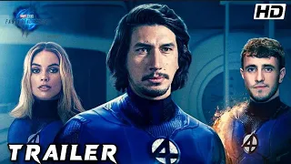 FANTASTIC FOUR - Trailer #1 (2025) | Concept HD | Margot Robbie, Adam Driver | MovieX HD