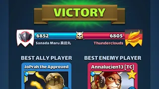 Sanada Maru vs Thundercloud - Minion War