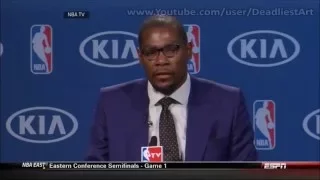 Kevin Durant 2013-14 MVP Speech