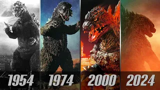 EVOLUTION of GODZILLA in Movies (1954-2024) Godzilla x Kong 2: The New Empire 2024