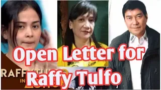 Teacher's open letter to Raffy Tulfo:"Bunch of people have been very disappointed with you"