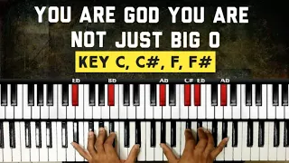 African Praise YOU ARE GOD YOU ARE NOT JUST BIG O | Key C C# F F# | Bassline