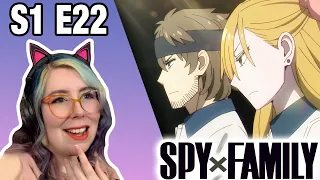 LOVE ON THE COURT!?! - SPY X FAMILY Episode 22 REACTION - Zamber Reacts