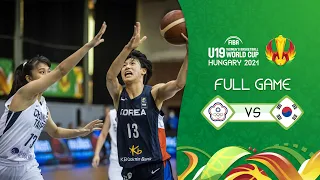 Chinese Taipei v Korea | Full Game - FIBA U19 Women's Basketball World Cup 2021