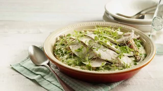 Marco Pierre White recipe for Roast Chicken and Pea Risotto