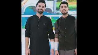 waseem badami and iqrar ul hassan cute video || subscribe like share comments