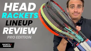 Head Racket Lineup Review ft. Gravity, Boom, Prestige, Speed, Radical, Extreme | Rackets & Runners