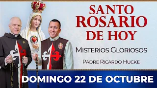 Santo Rosario de Hoy | Domingo 22 de Octubre - Misterios Gloriosos #rosariodehoy