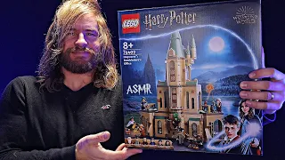 ASMR | Building LEGO Dumbledore's Office | 2+ hours FOR SLEEP