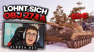 Ab wann Lohnt sich das Neue OBJ 274 A? | Panzer Review