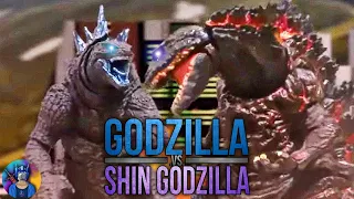 LEGENDARY GODZILLA 2021 VS SHIN GODZILLA 2016 STOP MOTION ANIMATION HD | Jamesimus Prime