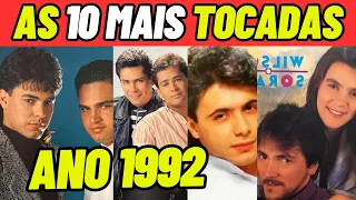 🙄VOCE LEMBRA dessas 10 MÚSICAS MAIS TOCADAS no ano 1992 🤔 #sertanejo