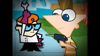 Dexter vs Phineas - Epic Cartoon Made Rap Battle Season 3