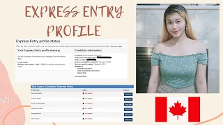 Creating a real Express Entry Profile - Step by step tutorial - View what is inside an EE Profile!