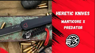 Heretic Knives Predator Manticore X Vs Manticore E OTF Knife